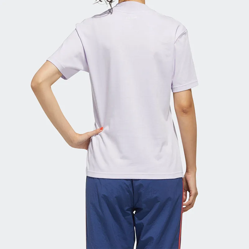 Adidas Neo T Shirt Women's Light Purple-3
