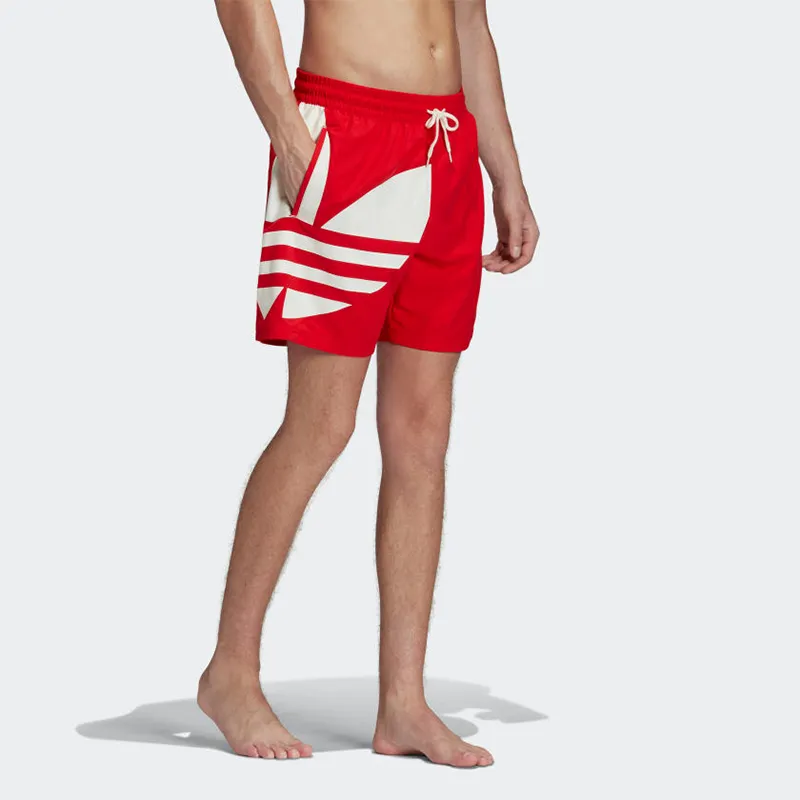 Adidas Sports Shorts Men Bright Pink Red Fluorescent-4