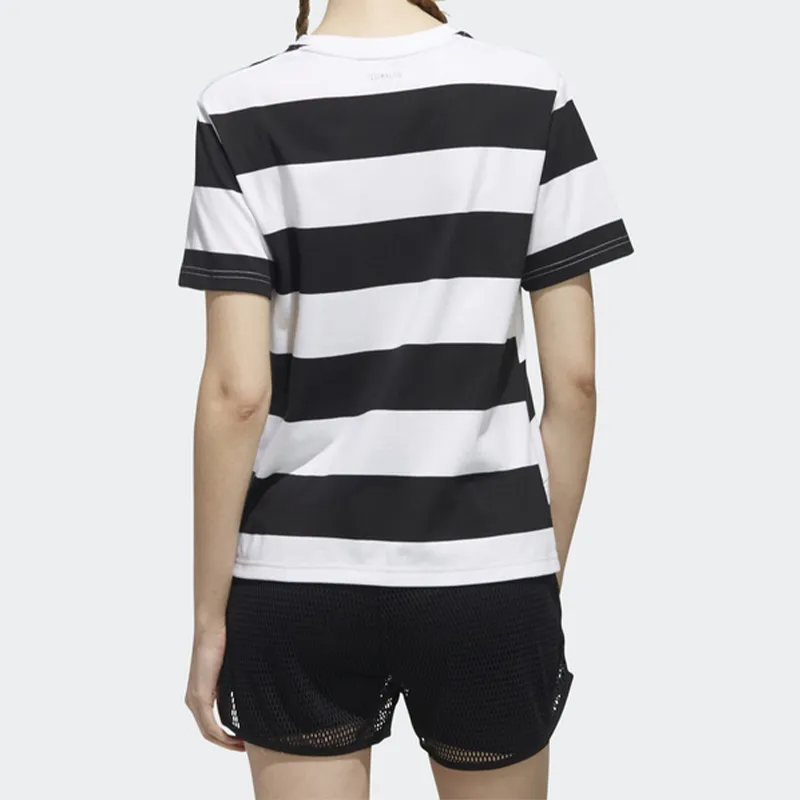 Adidas Neo T Shirt Women's Black White-2