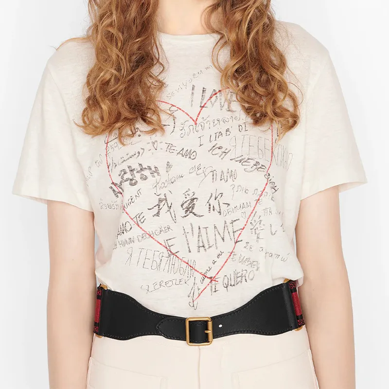 DIOR Dior Quarterly New Products T Shirt Women's Ecru-2
