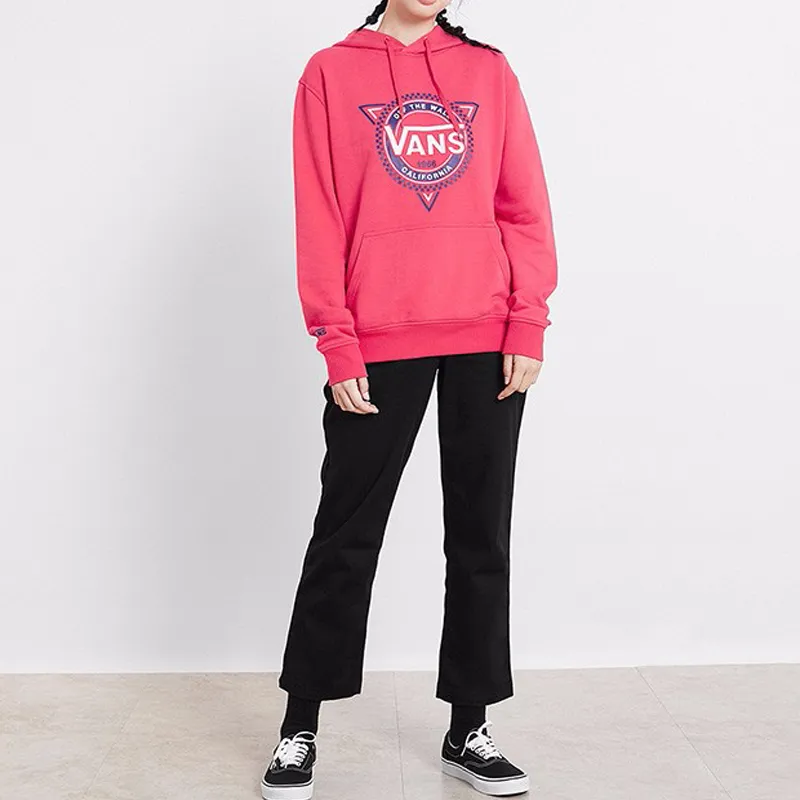 Vans Sweatshirts Unisex Rose Red-3
