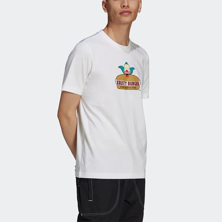 Adidas Originals x The Simpsons/ T Shirt Men's White-4