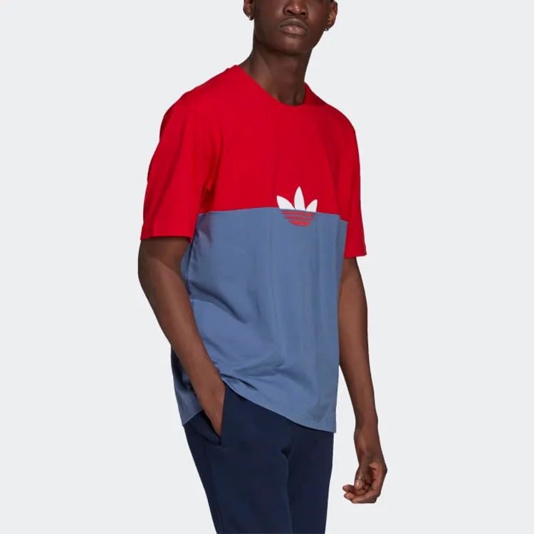 Adidas Originals Adicolor T Shirts Men Blue, Red & Multicolor-3