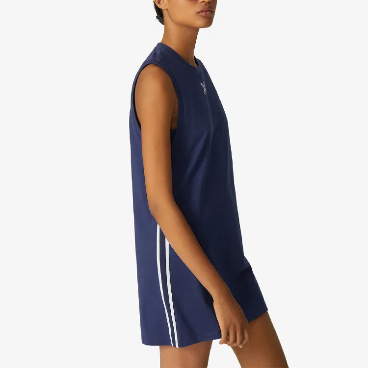 KENZO Sleeveless Dresses Women's Blue-3