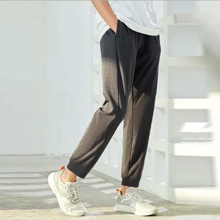 LINING Training Series Knitted Sweatpants Men Ebony Black-4
