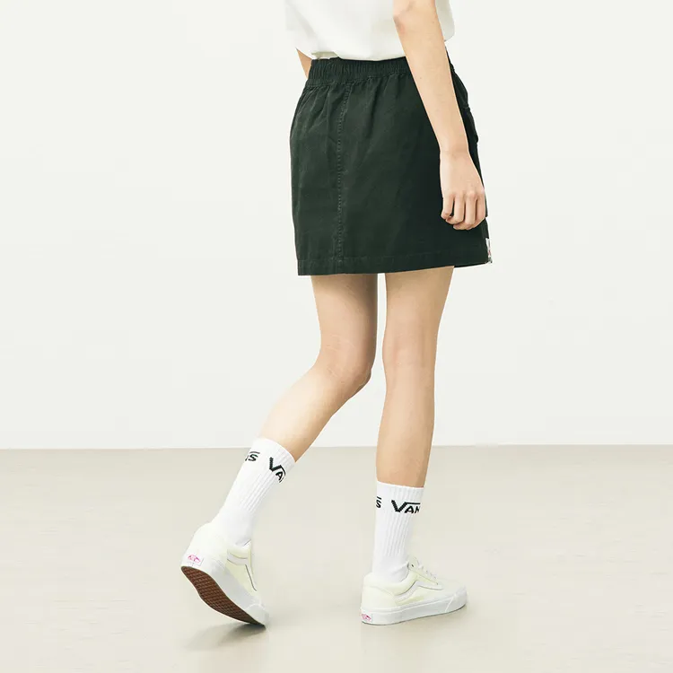 Vans Cargo Short Skirts Women's Black-5