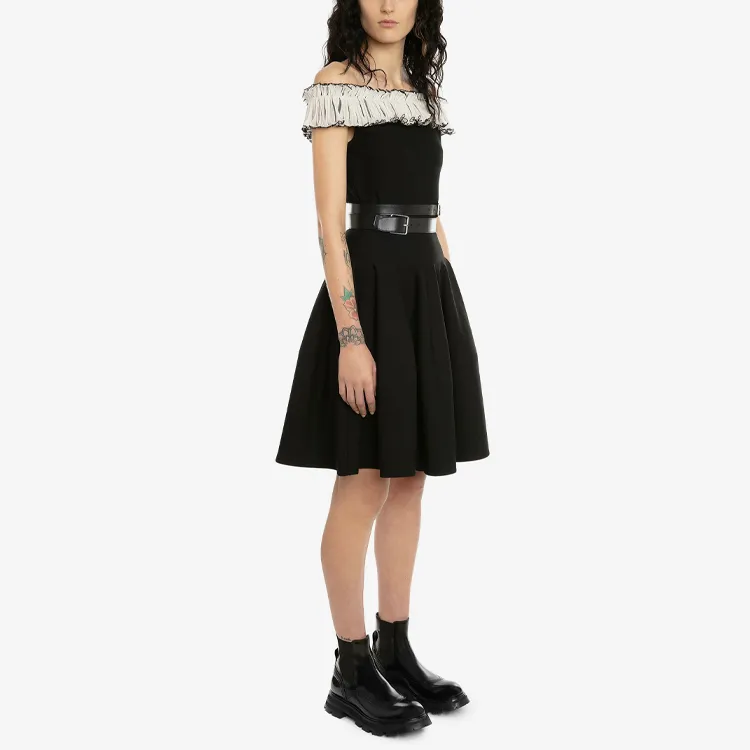 Alexander McQueen Sleeveless Dress Women's Black-3
