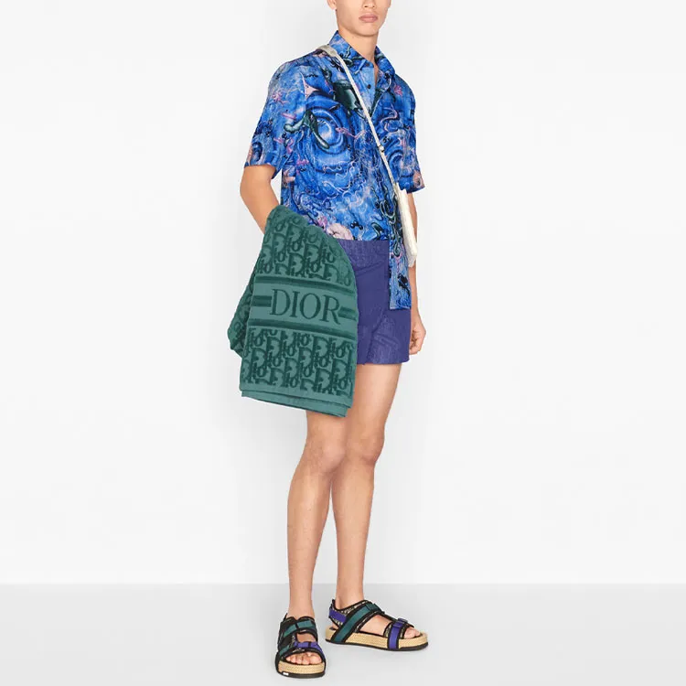 DIOR Oblique Short Swim Shorts-4