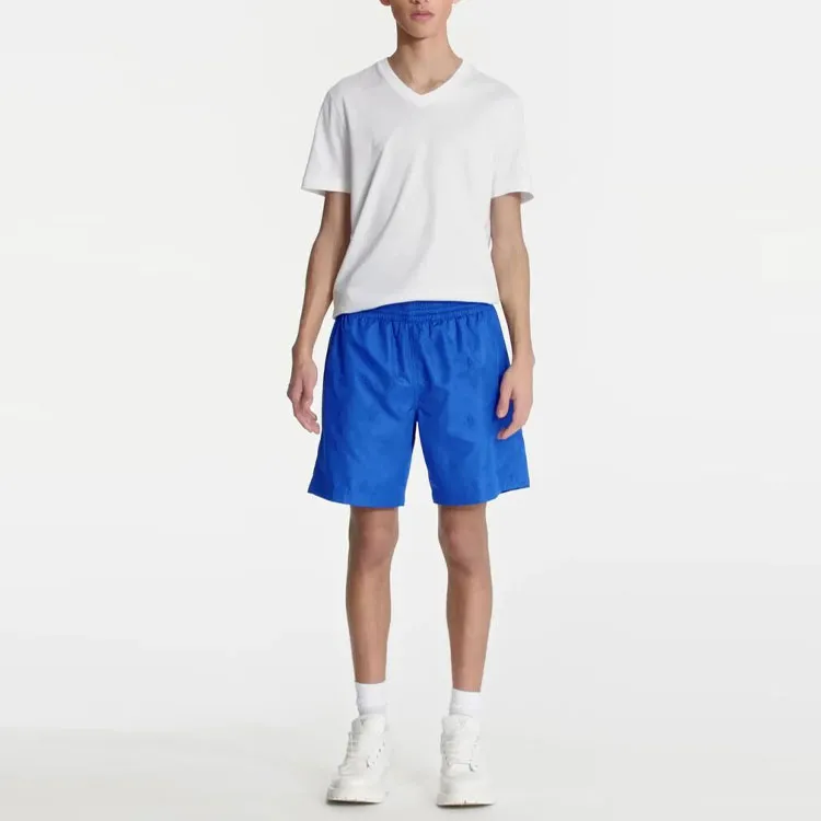 LOUIS VUITTON 1A7Y0U Signature Swim Board Shorts-4