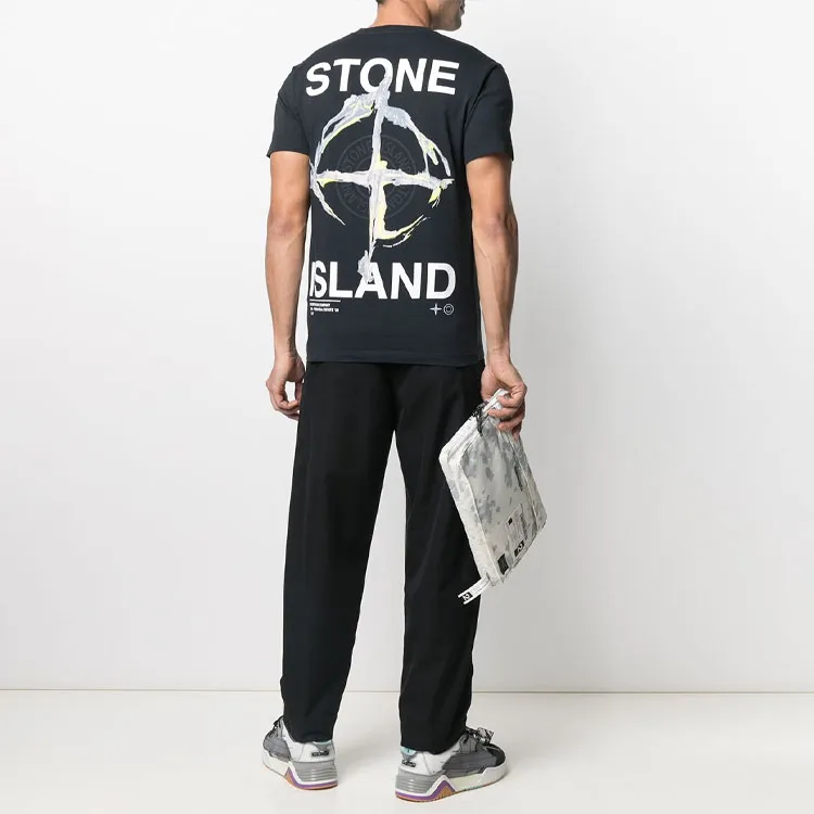 STONE ISLAND SS21 Regular T Shirt Men's Blue-2