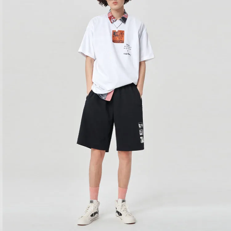 LiNing x Disney Sports Shorts Men's Black-3