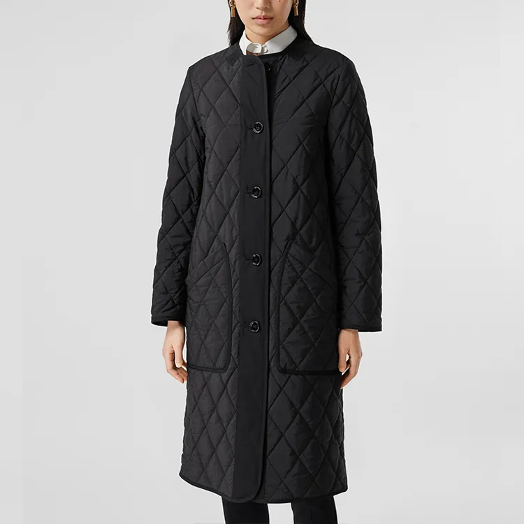 Burberry Trench Coat Women's Black-3