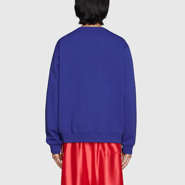 GUCCI Sweatshirts Men Blue-3