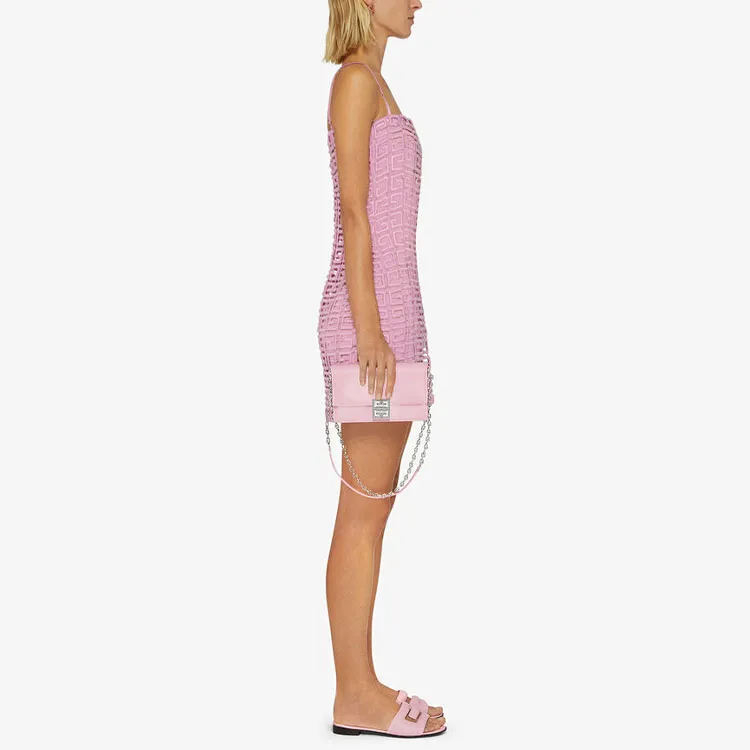 Givenchy 4G Slip Dresses Women's Pink-3