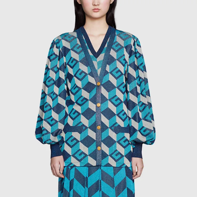 GUCCI FW21 Knitwear Women's Blue-2