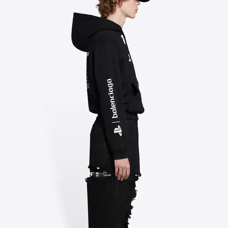 Balenciaga X PlayStation Fitted Hoodie-6