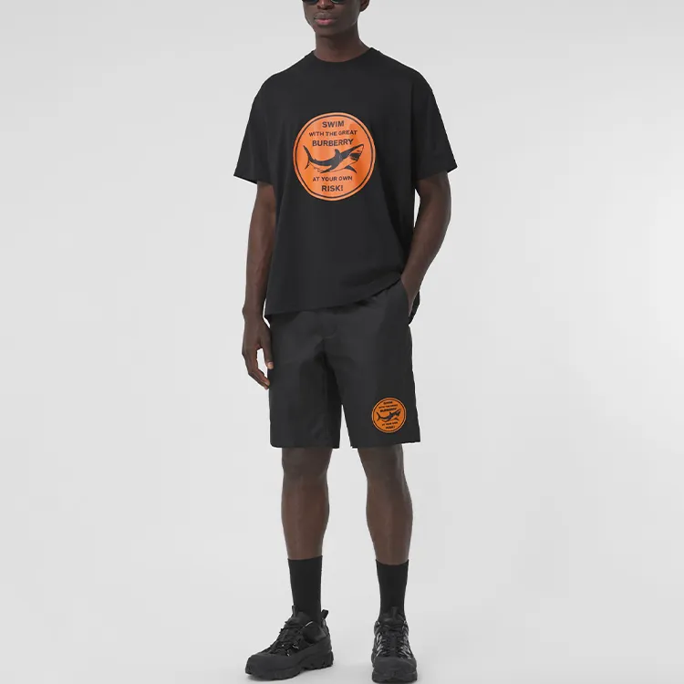 Burberry Shark Patch Nylon Shorts-3