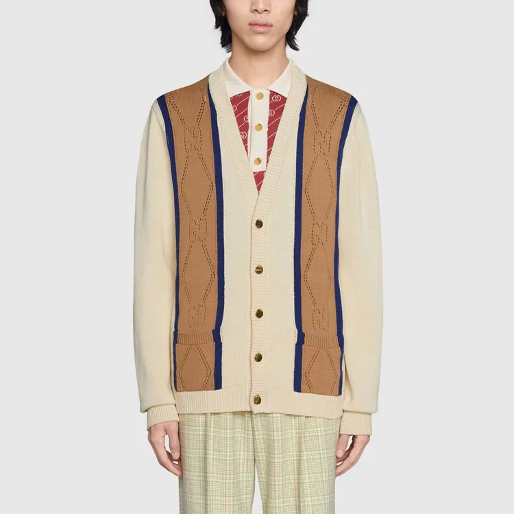 GUCCI Sweaters Men Beige-1