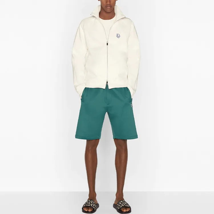 DIOR Quarterly New Products Casual Shorts Men Green-3