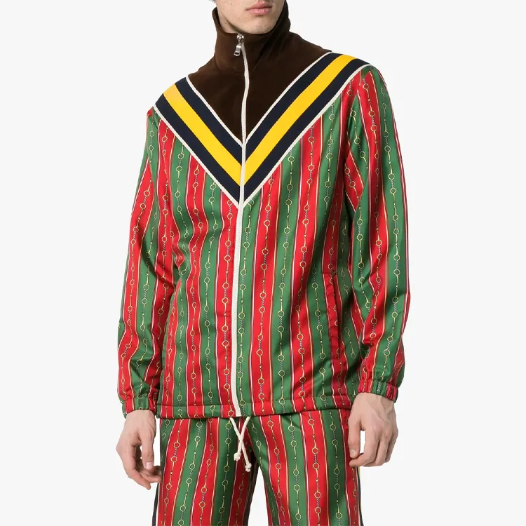 GUCCI Jackets Men Red-2