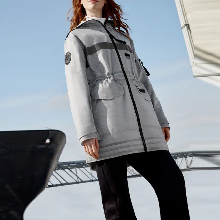 Canada Goose Jackets Women's Gray-4