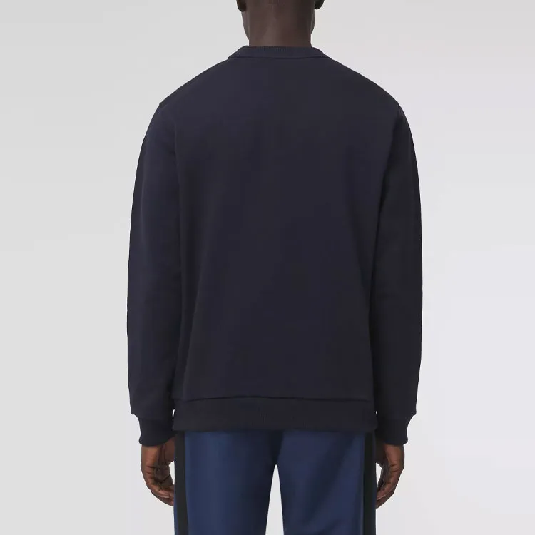 Burberry Monogram Motif Applique Cotton Sweatshirt-3