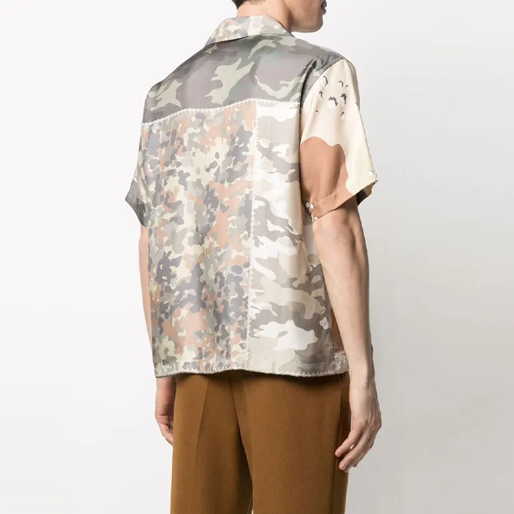 AMIRI Camoflage Silk Shirt-3