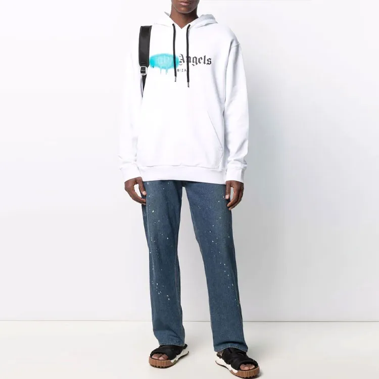 PALM ANGELS Ibiza Sprayed Hoodie-1