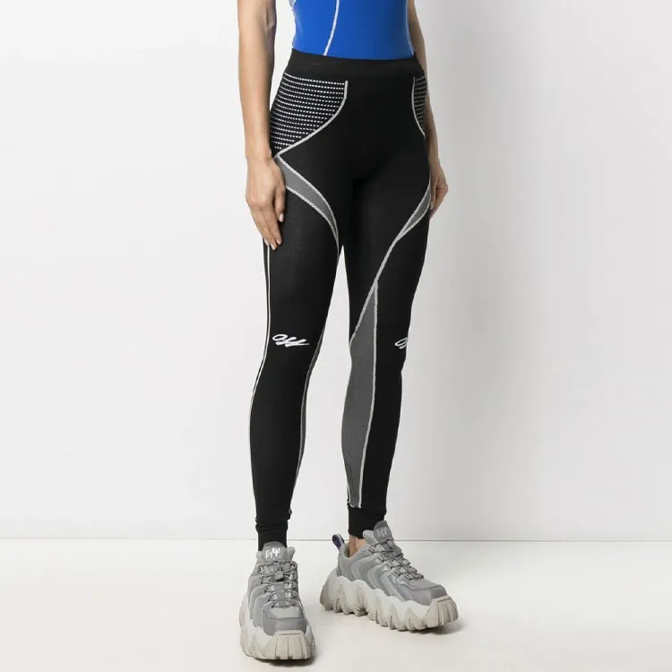 OFF WHITE SS21 Leggings Women's Black-5