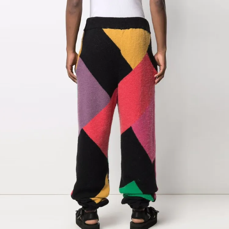 PALM ANGELS X Missoni Sport Colour Block Knitted Track Pants-3