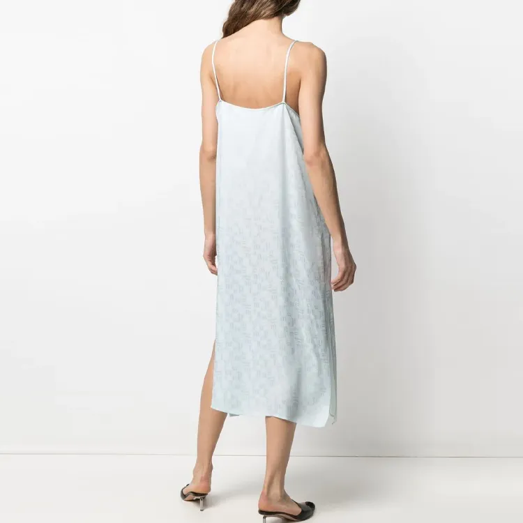 PALM ANGELS Strapped Midi Dress-3