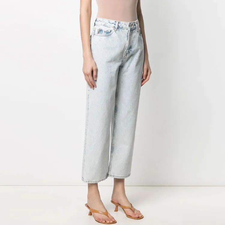 GANNI Jeans Women's Light Blue-2