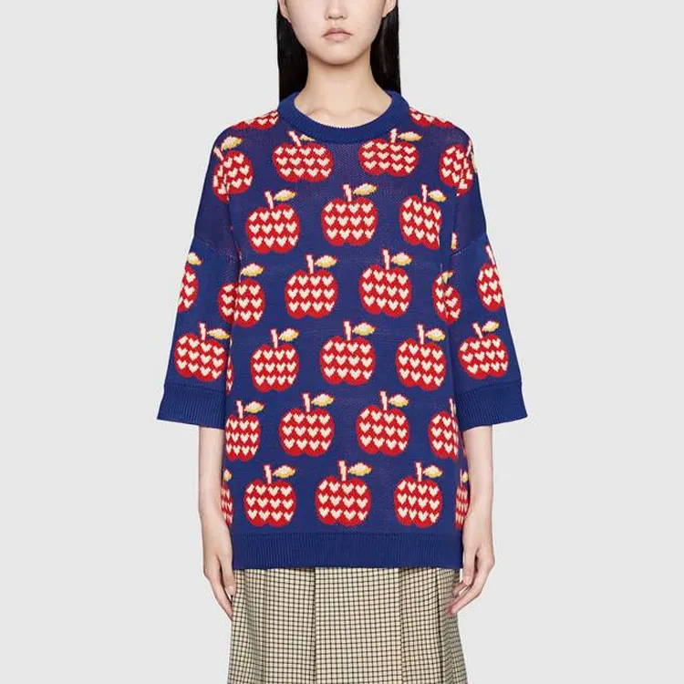 GUCCI Sweater Women's Dark Blue-2