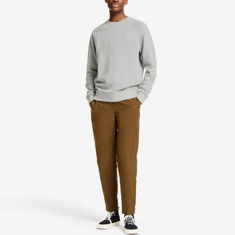Maison Kitsune Fox Patch Crewneck Sweatshirt-2