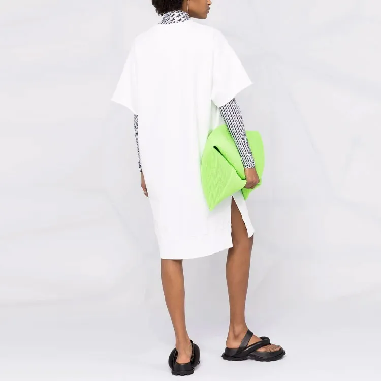 MM6 Maison Margiela Short-Sleeved Dresses Women's White-1