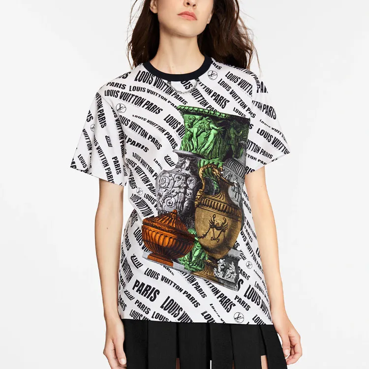 LOUIS VUITTON FW21 Regular T Shirt Women's White-2