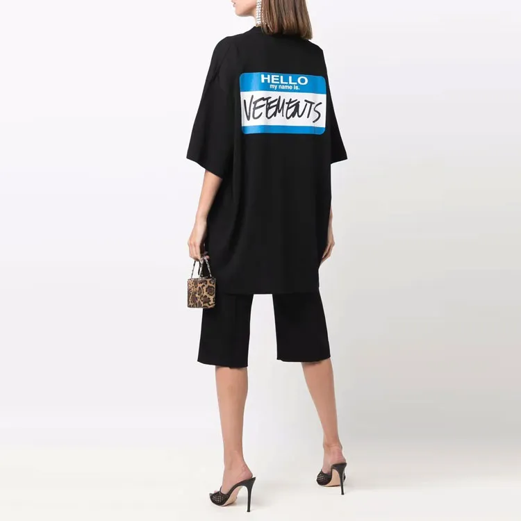 Vetements My Name Is T Shirt-2
