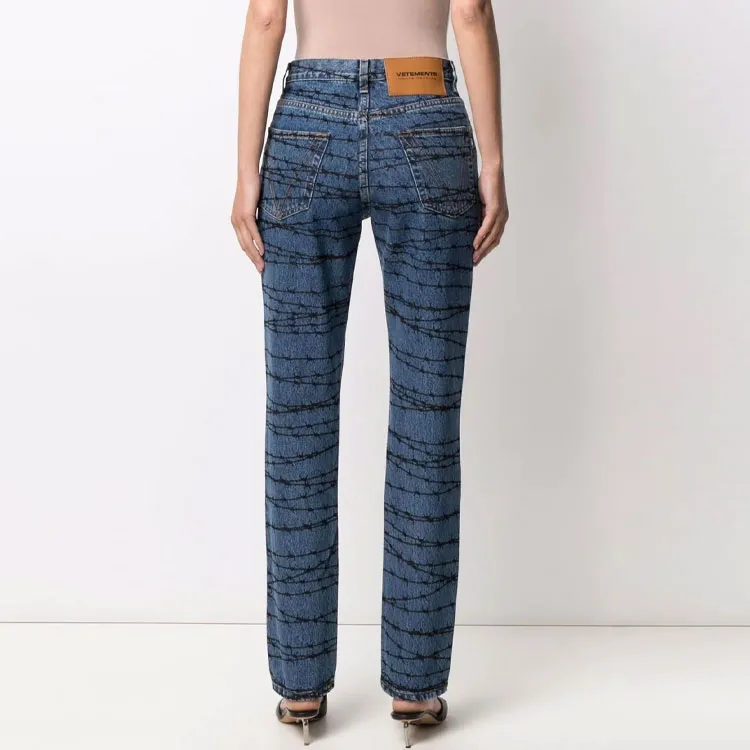 Vetements Jeans Women's Blue-2
