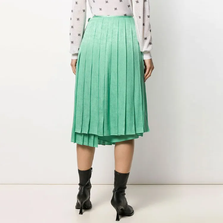 FENDI Casual Long Skirts Women's Green-1