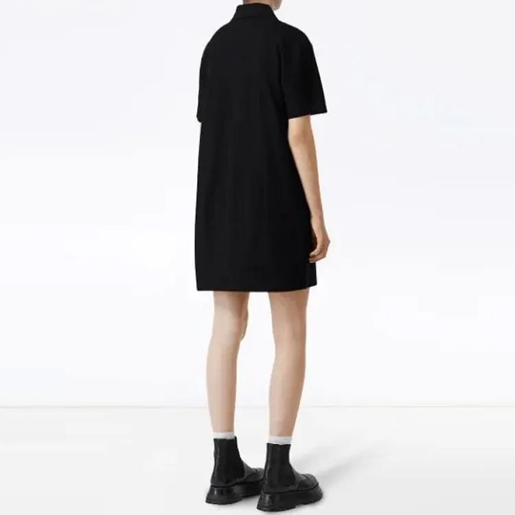Burberry Short Sleeved Dresses Women's Black-3