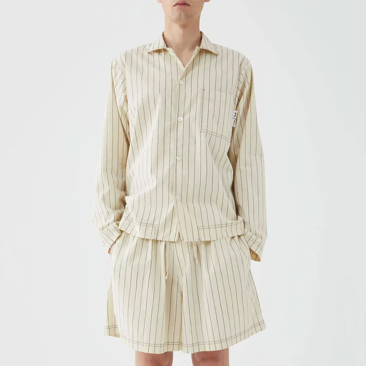 Stussy X Tekla Poplin Pyjama Shirt-5
