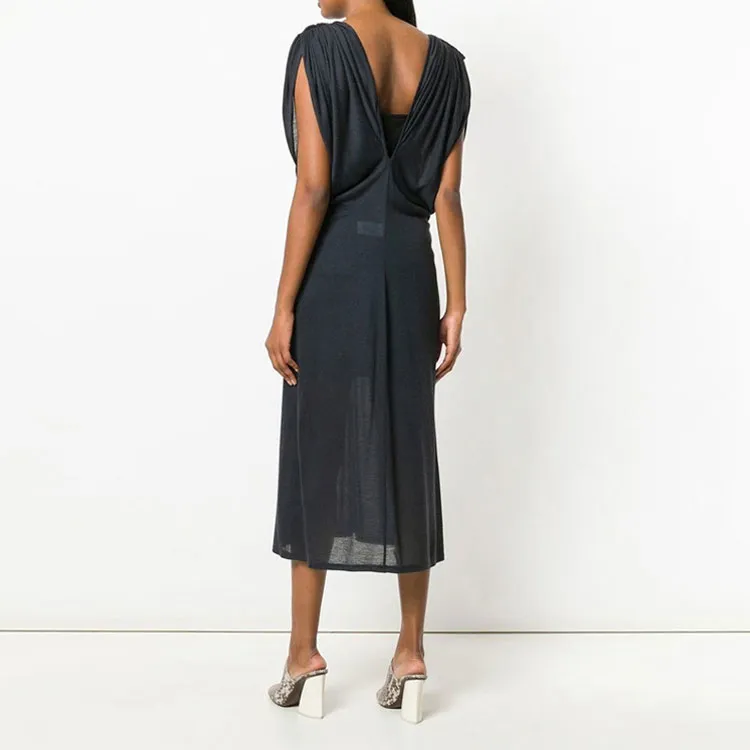 CELINE FW21 Sleeveless Dress Women's Black-2