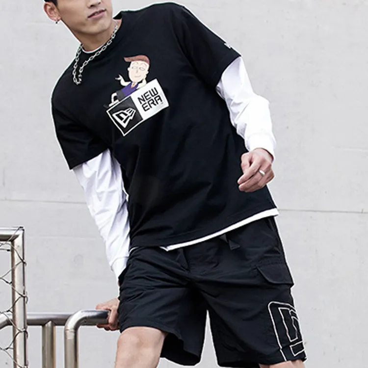 New Era x Cherry Balls FW21 T Shirt Unisex Black-2