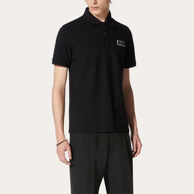Valentino FW21 Polo Shirt Men's Black-2