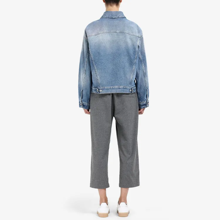 MM6 Maison Margiela Denim Jackets Women's Blue-2