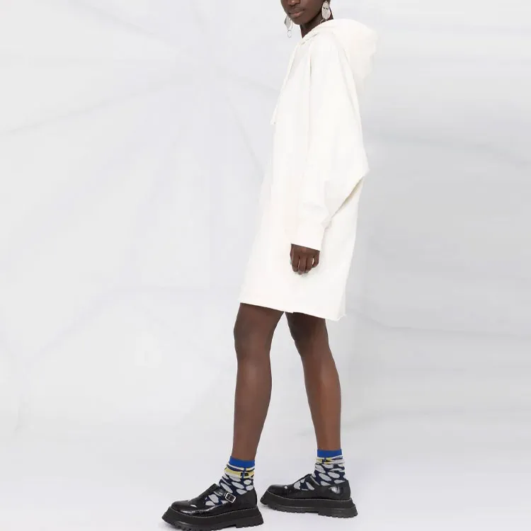 KENZO Long Sleeved Dress Women's White-3