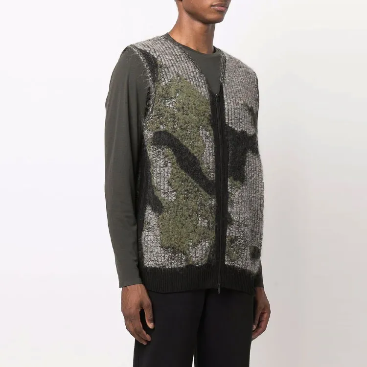 Y 3 Vests Men Gray-1