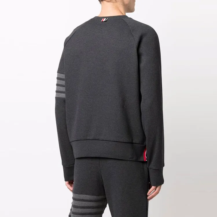 THOM BROWNE 4 Bar Raglan sleeve Jumper-2