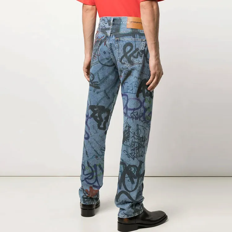 Vetements Jeans Men Blue-2