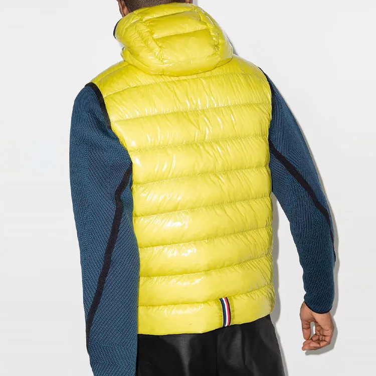 Moncler FW21 Vests Men Yellow-3